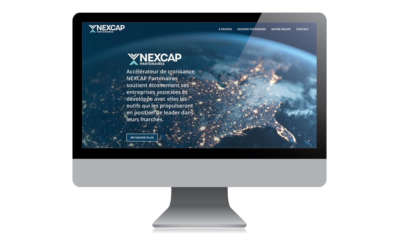 Site internet Nexcap Partenaires